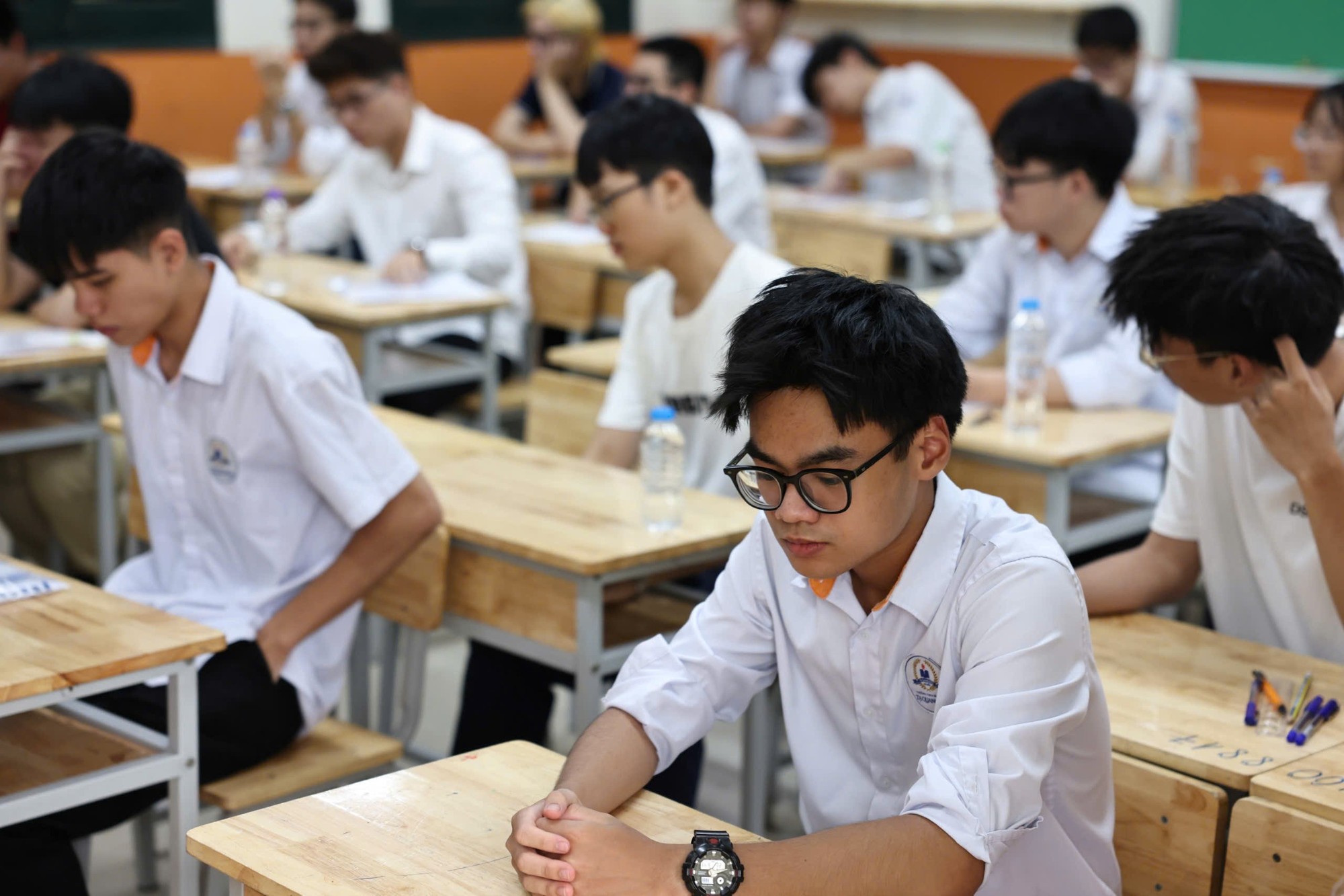 Thí sinh tại Kỳ thi tốt nghiệp trung học phổ thông năm 2025.