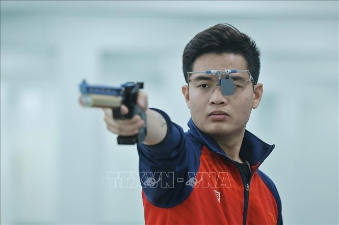 Phạm Quang Huy là gương mặt được chờ đợi của bắn súng Việt Nam tại SEA Games 33.