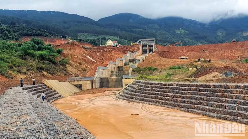 Hồ chứa nước Đông Thanh là dự án trọng điểm của huyện Lâm Hà.