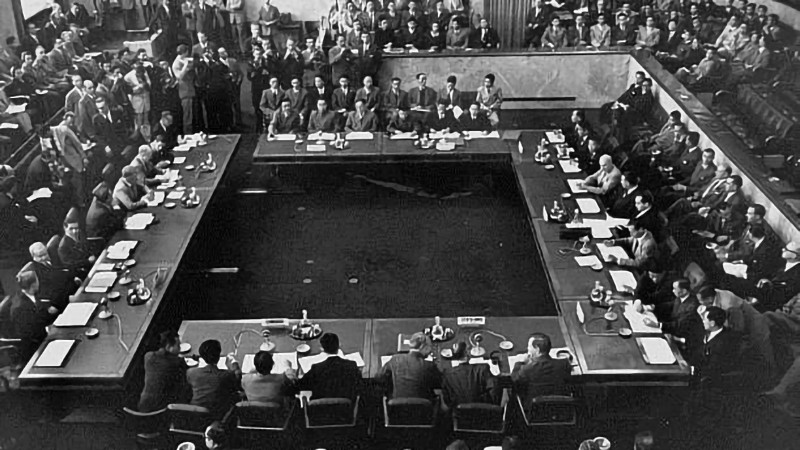 Quang cảnh Hội nghị Geneva 1954. (Ảnh tư liệu) 4-01-5086-2604.jpg