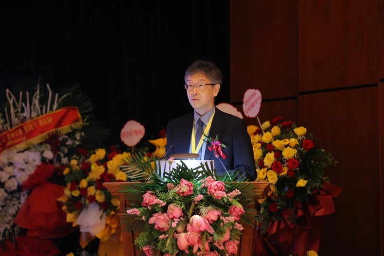 Cơ quan Quản lý Phòng cháy chữa cháy và ứng phó Thảm họa Nhật Bản (FDMA) trình bày tham luận tại Tọa đàm.