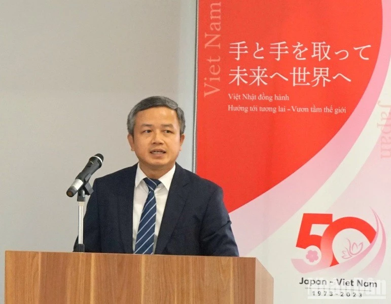 Ông Phạm Viết Hương, Phó Cục trưởng Cục Quản lý lao động ngoài nước (DOLAB), Bộ Lao động-Thương binh và Xã hội. (Ảnh: TRUNG HƯNG)