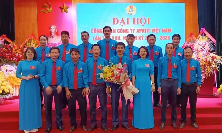 Ban Chấp hành Công đoàn Công ty Apatit khóa XXII, nhiệm kỳ 2023 - 2028..jpg