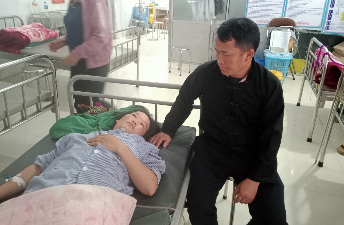 Bệnh nhân phục hồi tốt sau khi được thực hiện kỹ thuật tán sỏi ngược dòng. benh nhan phuc hoi.png