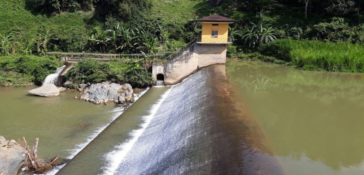 Đập thủy lợi Làng San - Làng Pẳn, xã Quang Kim, huyện Bát Xát. Đập thủy lợi Làng San – Làng Pẳn xã Quang Kim huyện Bát Xát..jpg
