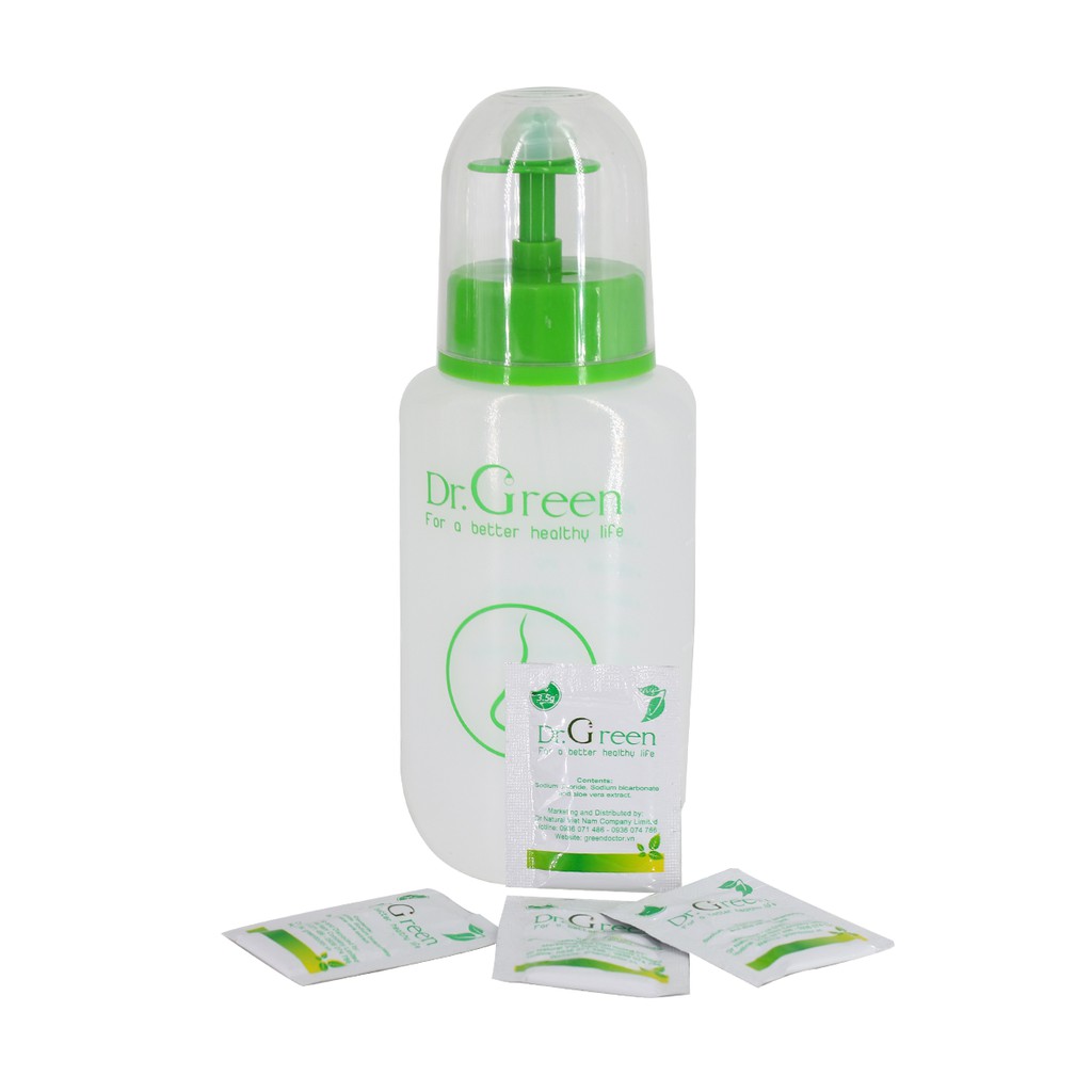 Bình Rửa Mũi Dr.Green (Combo 1 Bình + 90 Gói Muối 3) bình rửa mũi 1.jpg