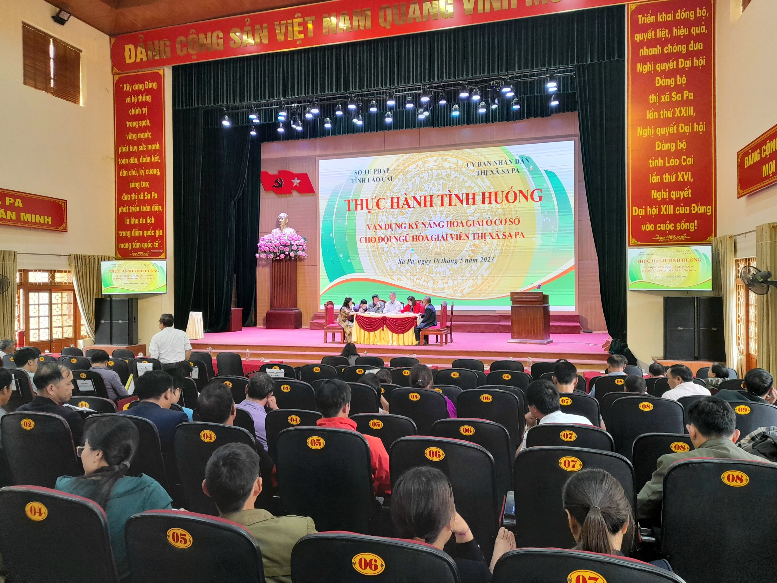 Quang cảnh hội nghị. Quang cảnh hội nghị tập huấn.jpg