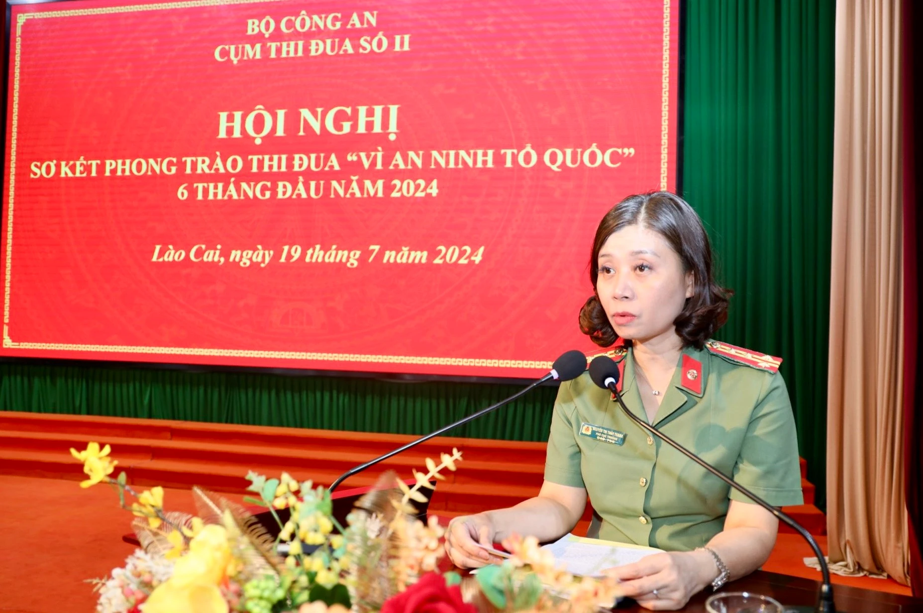 Đại tá Thanh Cục phó X03 phát biểu.jpg