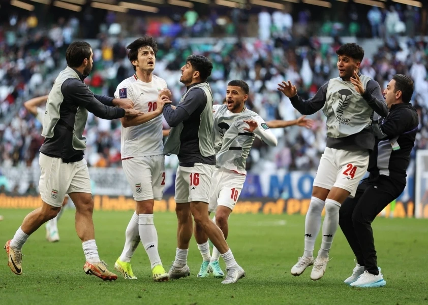 Asian Cup 2023: Iran giành vé vào bán kết.