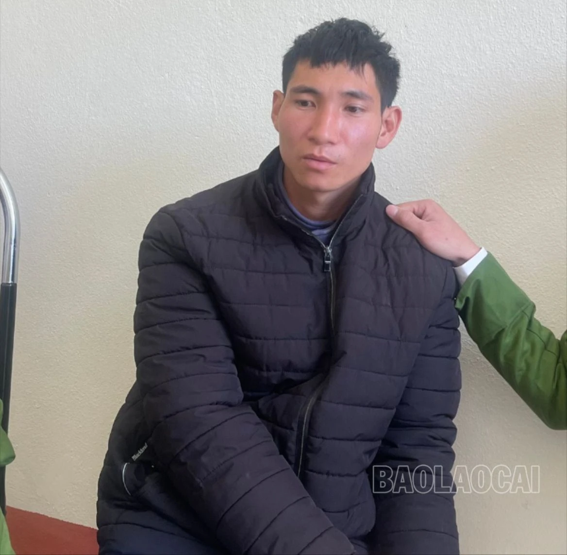 Đối tượng Phạm Văn Kiên bị bắt giữ.