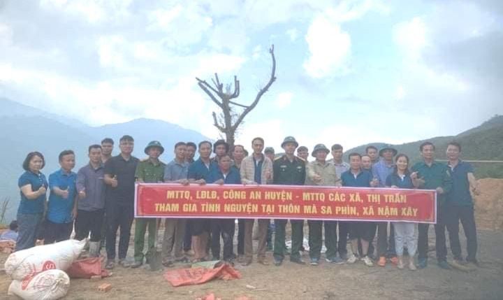 Các cơ quan, đơn vị tham gia chương trình tình nguyện. 1.jpg
