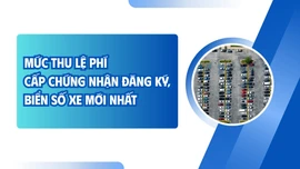 Mức thu lệ phí cấp chứng nhận đăng ký, biển số xe mới nhất