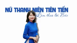 Nữ thanh niên tiên tiến làm theo lời Bác