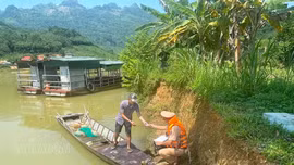 Không mặc áo phao khi đi thuyền trên sông Chảy, một trường hợp bị xử phạt 1,5 triệu đồng