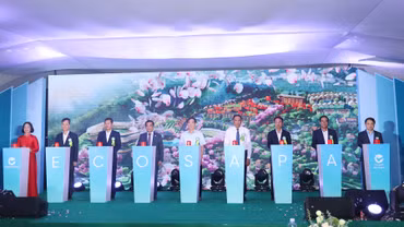 Khởi công Dự án Khu đô thị sinh thái Đồi chè Ô Quý Hồ (EcoSapa)