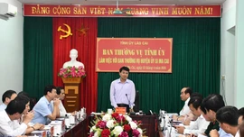 Ban Thường vụ Tỉnh ủy làm việc với Ban Thường vụ Huyện ủy Si Ma Cai