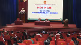 Đoàn đại biểu Quốc hội tỉnh tiếp xúc cử tri huyện Văn Bàn và Bảo Thắng