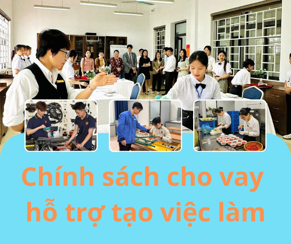 [Infographic] Chính sách cho vay hỗ trợ tạo việc làm