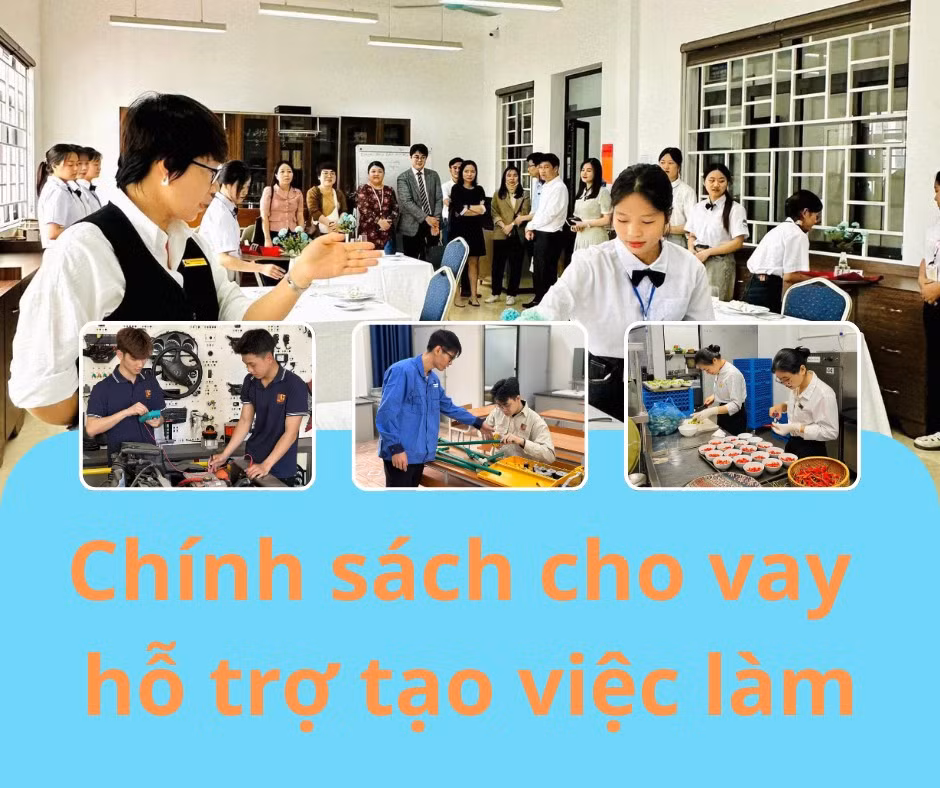 [Infographic] Chính sách cho vay hỗ trợ tạo việc làm