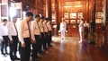 Đoàn đại biểu tỉnh Lào Cai dâng hương tưởng niệm Chủ tịch Hồ Chí Minh nhân kỷ niệm 100 năm ngày Báo chí cách mạng Việt Nam