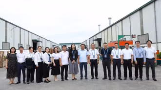 Đoàn đại biểu châu Hồng Hà (Trung Quốc) khảo sát môi trường đầu tư tại Khu công nghiệp phía Nam