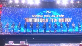 Khai mạc trọng thể Triển lãm thành tựu đất nước "80 năm hành trình Độc lập - Tự do - Hạnh phúc"