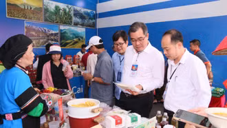 Không gian văn hóa Lào Cai thu hút hơn 7.000 lượt khách tham quan tại Hà Nội