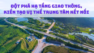 Đột phá hạ tầng giao thông, kiến tạo vị thế trung tâm kết nối