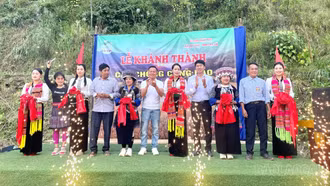 Xã Lao Chải khánh thành cầu Chống Cáng Dào