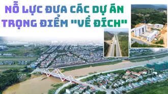 Nỗ lực đưa các dự án trọng điểm "về đích"