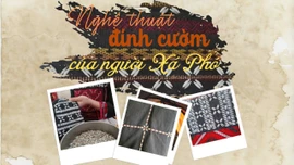 Nghệ thuật đính cườm của người Xá Phó
