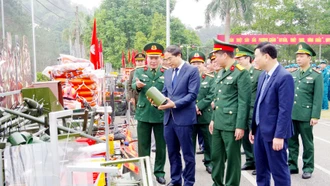 Xây dựng lực lượng vũ trang tỉnh vững mạnh toàn diện, đáp ứng yêu cầu nhiệm vụ trong tình hình mới
