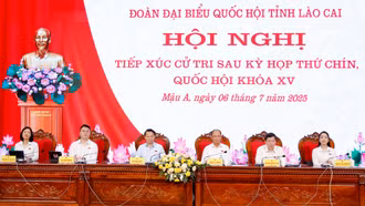 Bộ trưởng Bộ Nông nghiệp và Môi trường Đỗ Đức Duy tiếp xúc cử tri tại xã Mậu A