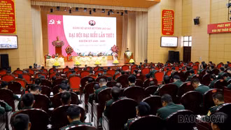 Phiên trù bị Đại hội đại biểu Đảng bộ Quân sự tỉnh lần thứ I