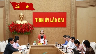 Đoàn giám sát số 02 của Tỉnh ủy tổ chức họp triển khai nhiệm vụ