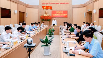 Thường trực Tỉnh ủy giao ban Khối các cơ quan nội chính tỉnh