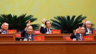 Đại hội xem xét về công tác nhân sự Ban Chấp hành Trung ương khóa XIV