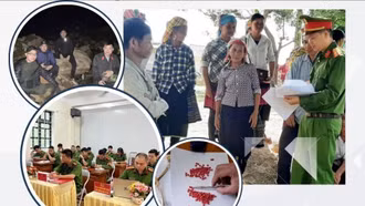 Trạm Tấu kiên quyết đấu tranh với tội phạm ma túy