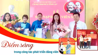 Điểm sáng trong công tác phát triển đảng viên