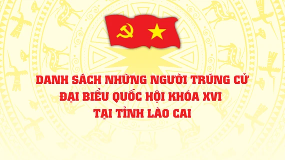 Những người trúng cử đại biểu Quốc hội khóa XVI tại tỉnh Lào Cai