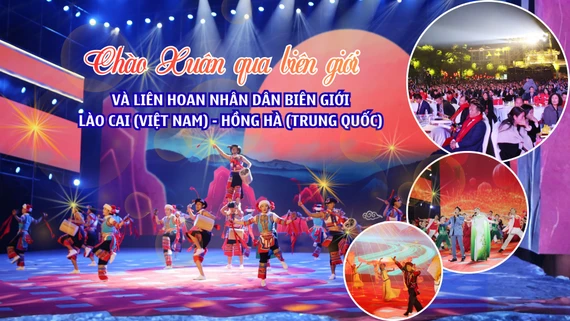[Infographic] Giao lưu văn nghệ chào Xuân qua biên giới và Liên hoan Nhân dân biên giới Lào Cai (Việt Nam) - Hồng Hà (Trung Quốc) năm 2026