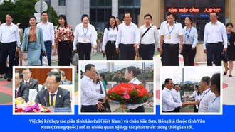 Làm sâu sắc thêm quan hệ hợp tác Lào Cai - Vân Nam
