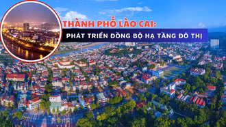 Thành phố Lào Cai: Phát triển đồng bộ hạ tầng đô thị 