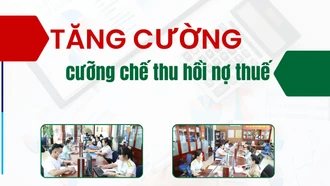 Tăng cường cưỡng chế thu hồi nợ thuế