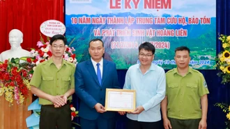 Kỷ niệm 10 năm ngày thành lập Trung tâm Cứu hộ, bảo tồn và Phát triển sinh vật Hoàng Liên