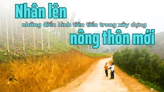 Nhân lên những điển hình trong xây dựng nông thôn mới