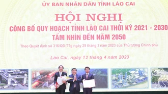 Công bố quy hoạch tỉnh Lào Cai thời kỳ 2021 - 2030, tầm nhìn đến năm 2050