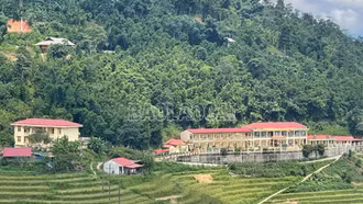 Sa Pa bàn giao, đưa vào sử dụng 61 phòng học, phòng bộ môn trước năm học mới