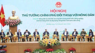 Thủ tướng Chính phủ Phạm Minh Chính đối thoại với nông dân
