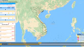 Hệ thống thông tin cảnh báo lũ quét, sạt lở đất thời gian thực:Công cụ tích hợp hiệu quả cao